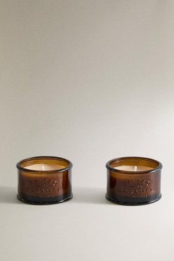 ZARA ПОДАРОЧНЫЙ НАБОР СВЕЧЕЙ С СОЛЕНОЙ КАРАМЕЛЬЮ (НАБОР ИЗ 3 ШТУК)