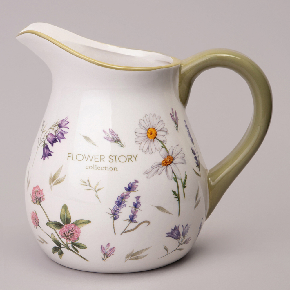 Кувшин Аgness "Flower story" 18х13х16.5см 1150мл