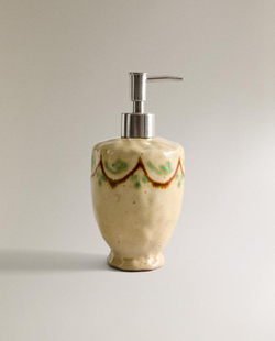 ZARA HOME ДОЗАТОР МЫЛА ИЗ КЕРАМИКИ, РАЗНОЦВЕТНЫЙ