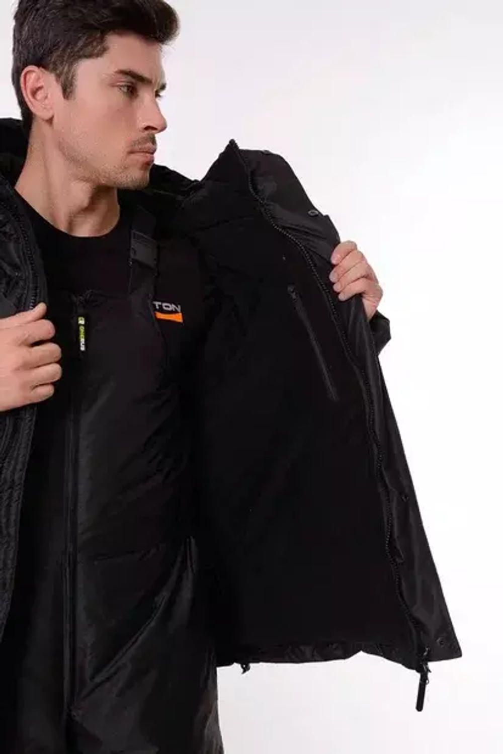 Костюм зимний "Горный -45 Таслан ONERUS Черный