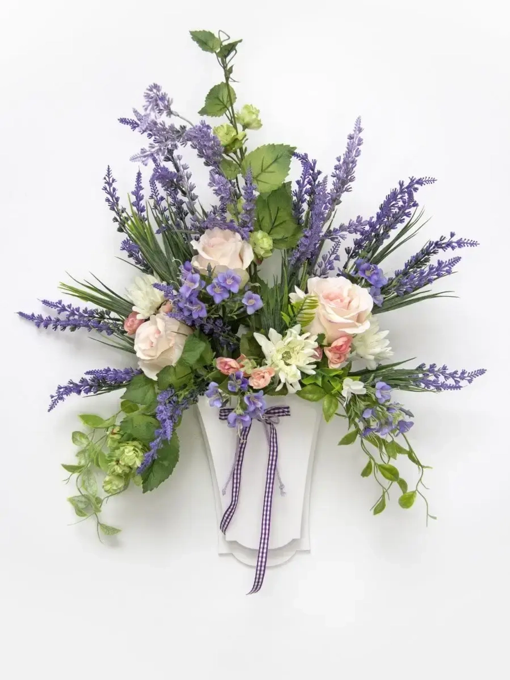 Искусственные цветы для декора в кашпо