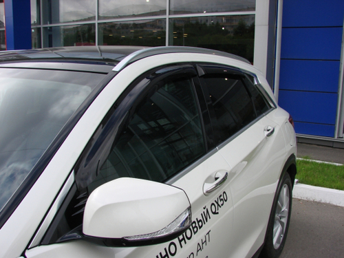 Дефлекторы боковых окон SIM для Infiniti QX50 (2018-) арт.SINFQX1832