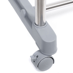 Вешалка напольная 92х42х155 см, мет-л, с колесами, телескоп, T2020-2585