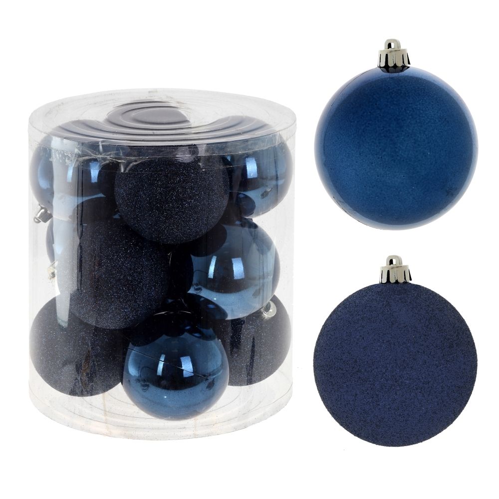 GAEM Набор из 12шт Украшение новогоднее "Шар", D 8 см, L19 W19 H21 см