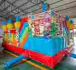 Коммерческий надувной батут "Цирковые приключения" 6*5*2.8 м