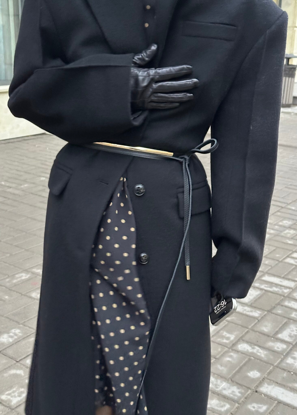 Пальто Gigi Black из кашемира