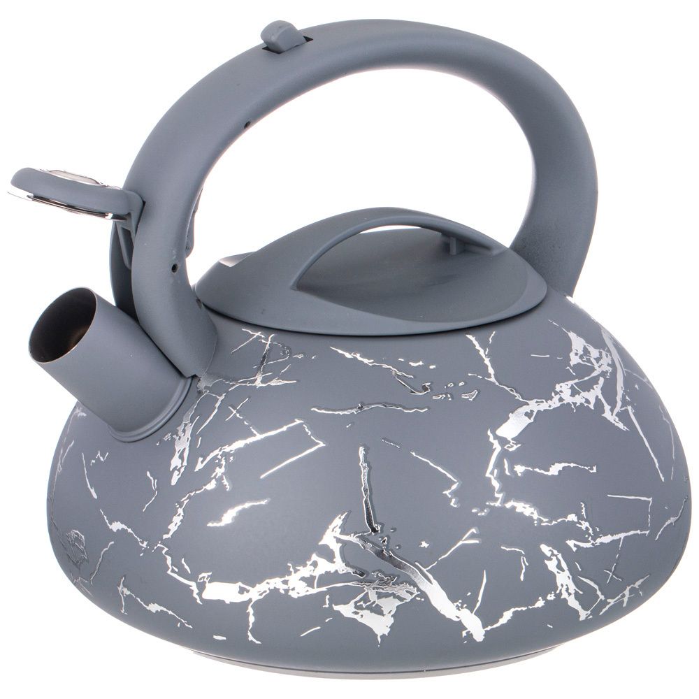 ЧАЙНИК AGNESS СО СВИСТКОМ 3 Л, СЕРИЯ FANTASY, ИНДУКЦИОННОЕ КАПСУЛЬНОЕ ДНО