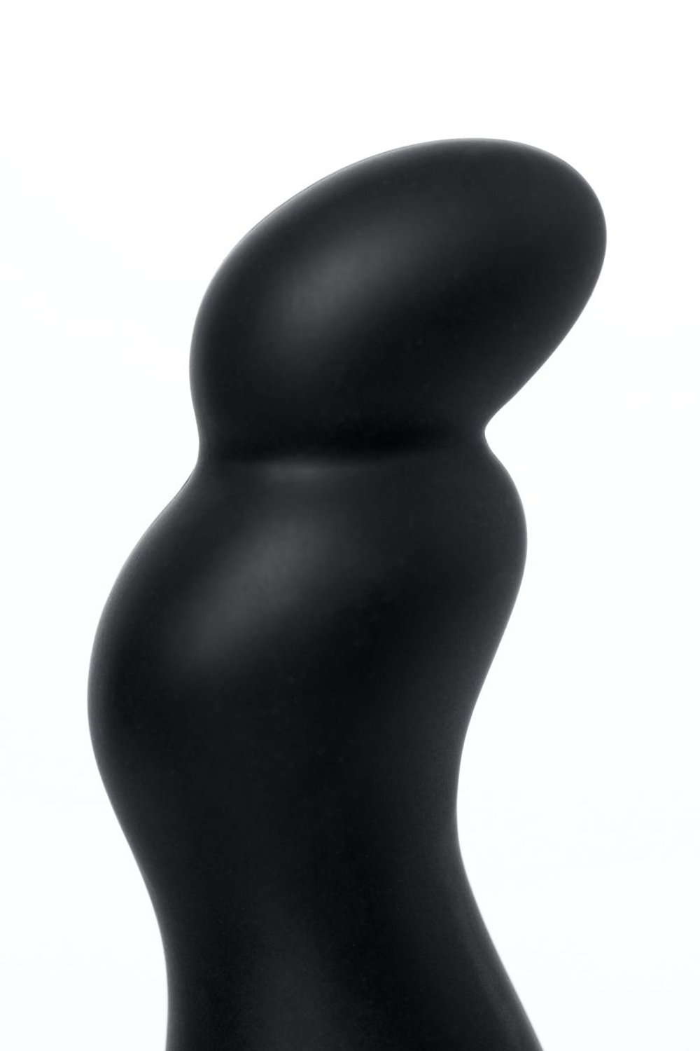 Чёрная анальная втулка G Point D-PENG с пультом - 12,3 см. (Цвет: черный)