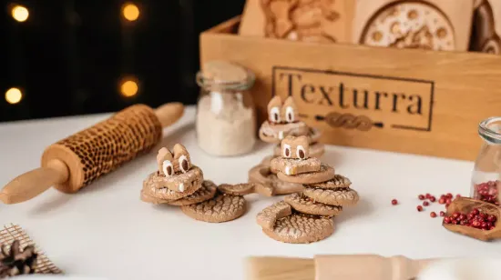 Мастер-класс домашнее узорное печенье Змейки