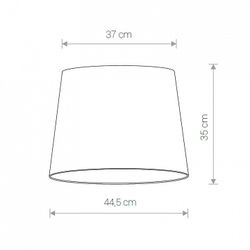 Плафон текстильный Nowodvorski Cameleon Cone M WH 8413