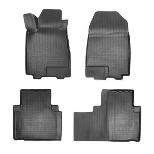 Ковры в салон Norplast/Unidec для Donfeng AX7 (2015-)Полиуретан,Черный, арт.NPA11-C25-050