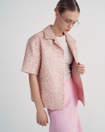 Leopard pink shirt