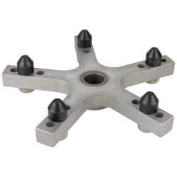 WDK-AB4054 Адаптер универсальный фланцевый для колес грузовых а/м (5-лучевой + 4-лучевой)