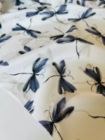 Ткань штапель для шитья 2,5 м плательная летняя вискозная