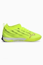 Сороконожки Puma Ultra 6 Match+ LL TT Mid Junior - зеленый