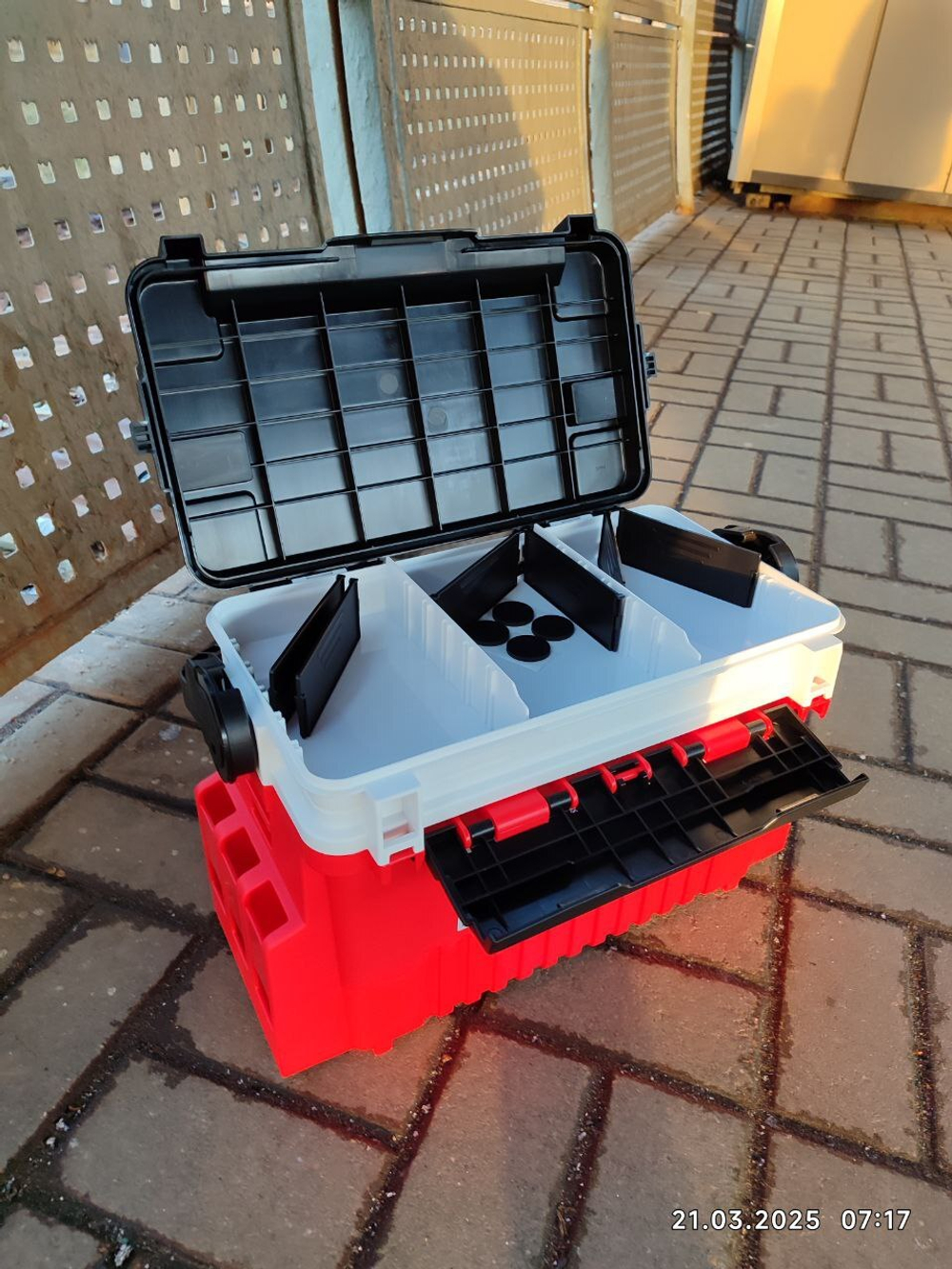 Рыболовный ящик MEIHO Versus VS-7070n, RED lucky john