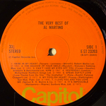 Al Martino ‎– The Very Best Of (Англия) Promo