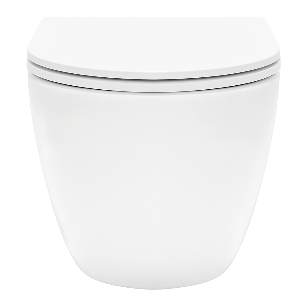 Подвесной унитаз TECEspring MODEL R с сидением белый