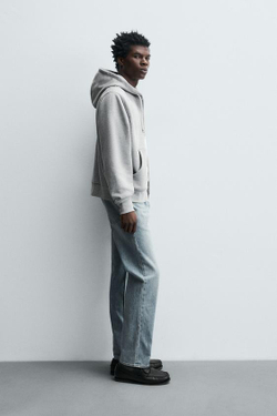 ZARA ДЖИНСЫ SLIM FIT, НЕБЕСНО-ГОЛУБОЙ