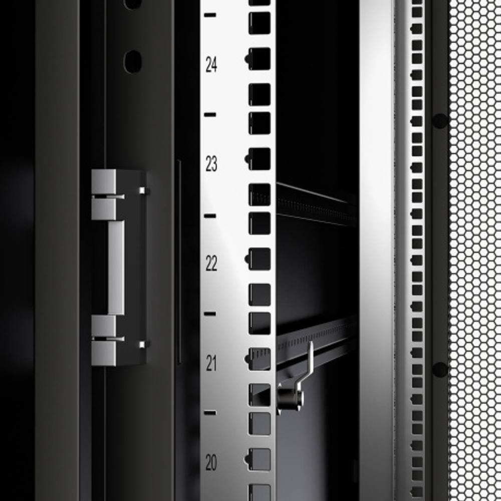 Шкаф напольный 19", 47U Cabeus ND-SC-47U60/120-BK