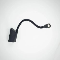 Citilux Декарт CL704341 LED Бра гибкое с выключателем Чёрное