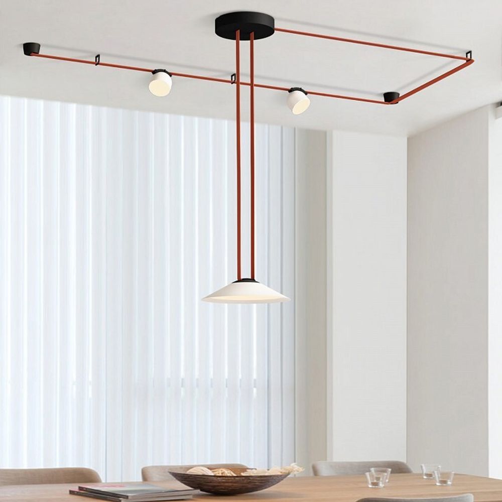 Накладной светильник Denkirs BELTY FLOW DK5564-WH+BK