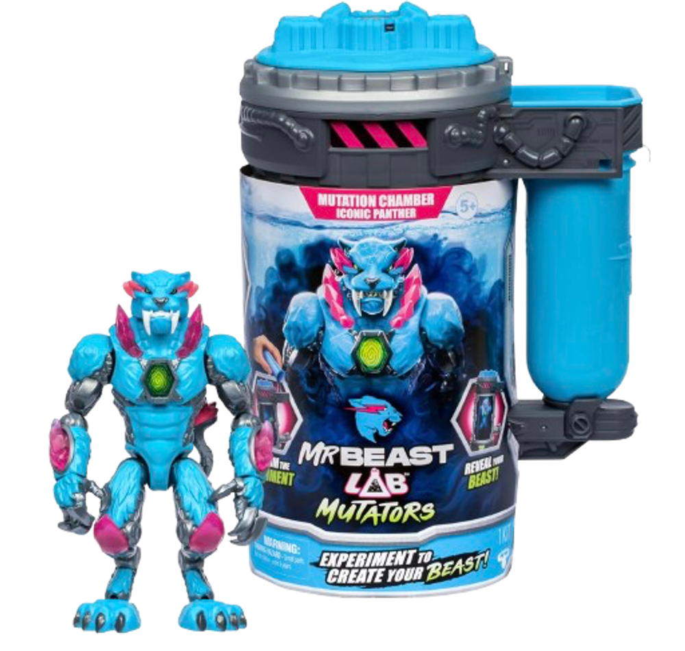 Экшн-фигурка MrBeast Lab Mutators Iconic Panther