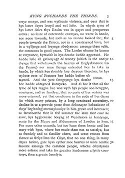 More's history of King Richard III | Thomas More
