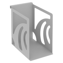 Навесной лоток для папок широкий MAN-12.T-30 Металл Серый 160*273*250