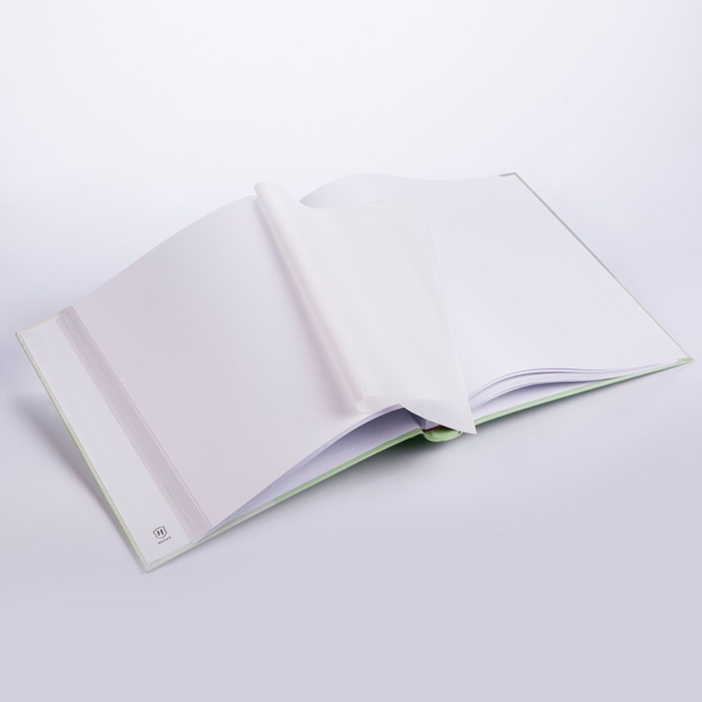 HENZO 10028 29x33/100 бел.стр Nexus ( св.зеленый) ф/альбом