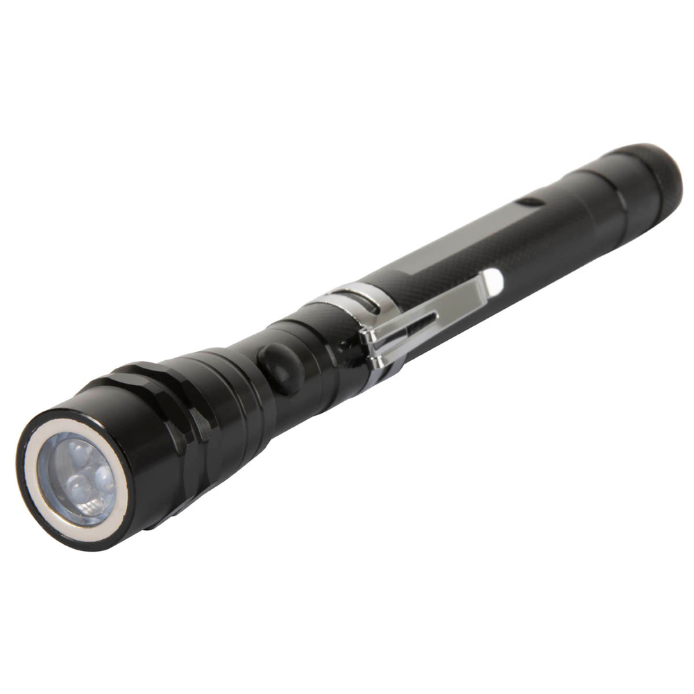 WDK-65453 Фонарик на гибкой рукоятке с зеркалом, 3 светодиода, магнит, длина 170-550 мм