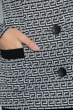 Жакет Времена года (черно-белый) Б14566-19М LT Collection