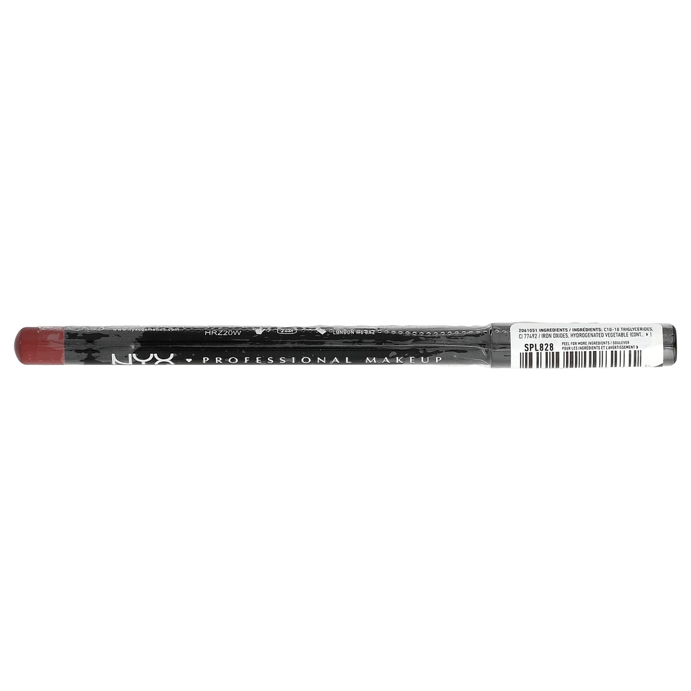 NYX Professional Makeup, Slim Lip Pencil, 828 Ever, 1,04 г (0,03 унции)