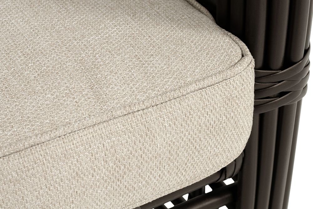 "Ницца" кресло из искусственного ротанга, цвет бронзовый