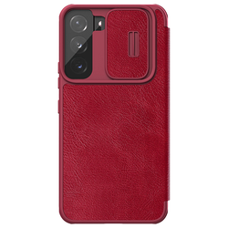 Кожаный чехол-книжка Nillkin Leather Qin Pro для Samsung Galaxy S22 Plus