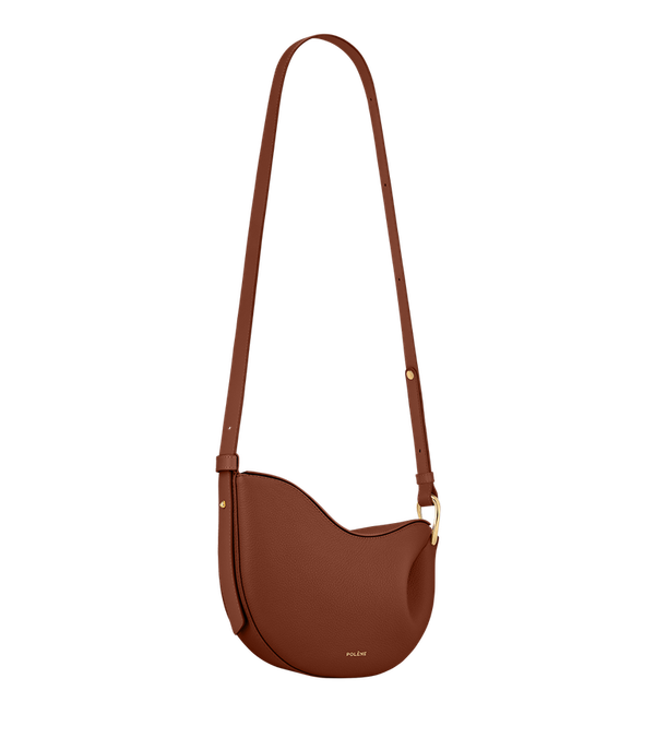 Сумка Polene Tonca EDITION COGNAC GRAINÉ