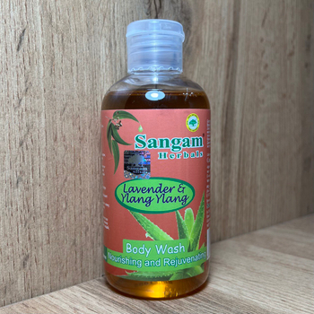Гель для душа Sangam Herbals Lavender & Ylang Ylang Лаванда и Иланг-Иланг с соком Алоэ 200 г