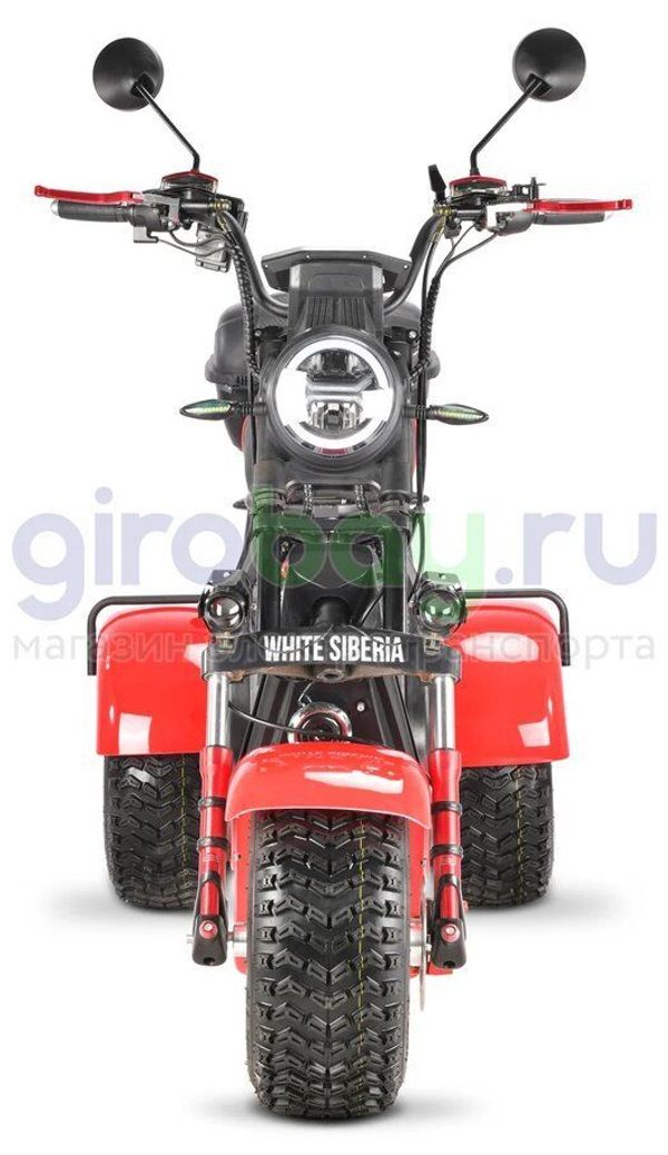 Электроскутер WHITE SIBERIA IKRA 5000w - (Красный)