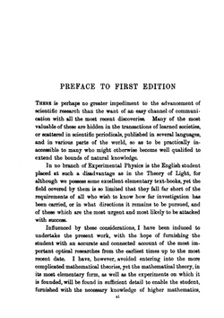 The theory of light | Thomas Preston