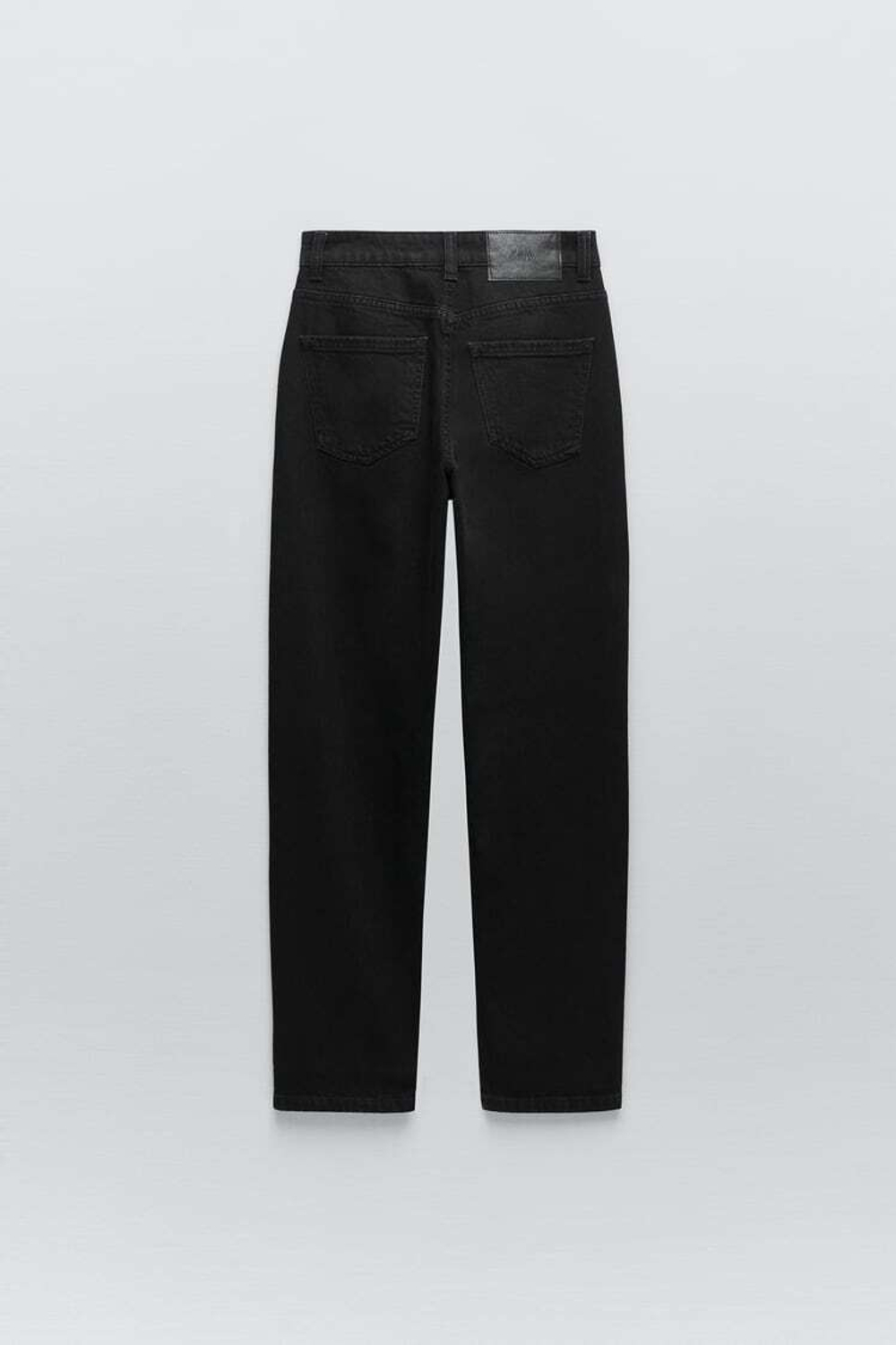 ZARA ДЖИНСЫ Z1975 MOM FIT, ЧЕРНЫЙ