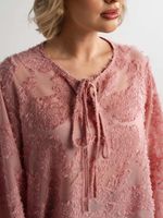 Блуза Воздушная мелодия (пудра) Б15139-7М LT Collection