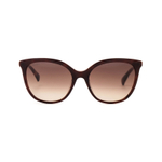 Солнцезащитные очки MaxMara 0049-D 50F бабочка коричневые