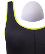 Купальник для плавания Edge Black/Lime, полиамид