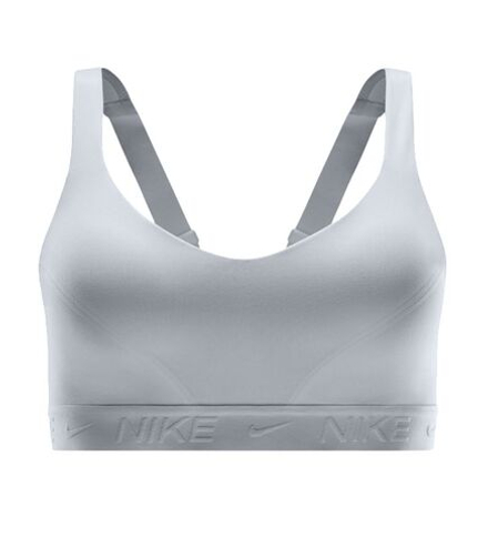 Теннисный бюстгальтер Nike Indy With Strong Support Padded Adjustable Sports - white/stone mauve/white