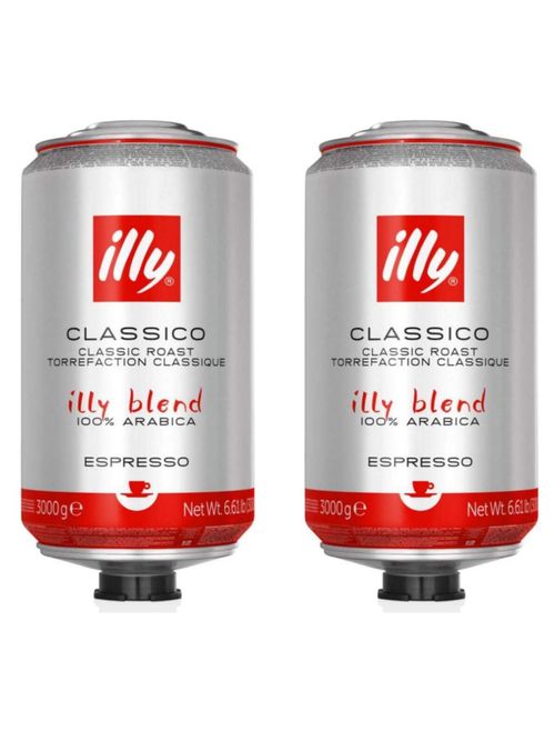 Кофе в зернах ILLY средней обжарки 3 кг, 2 шт