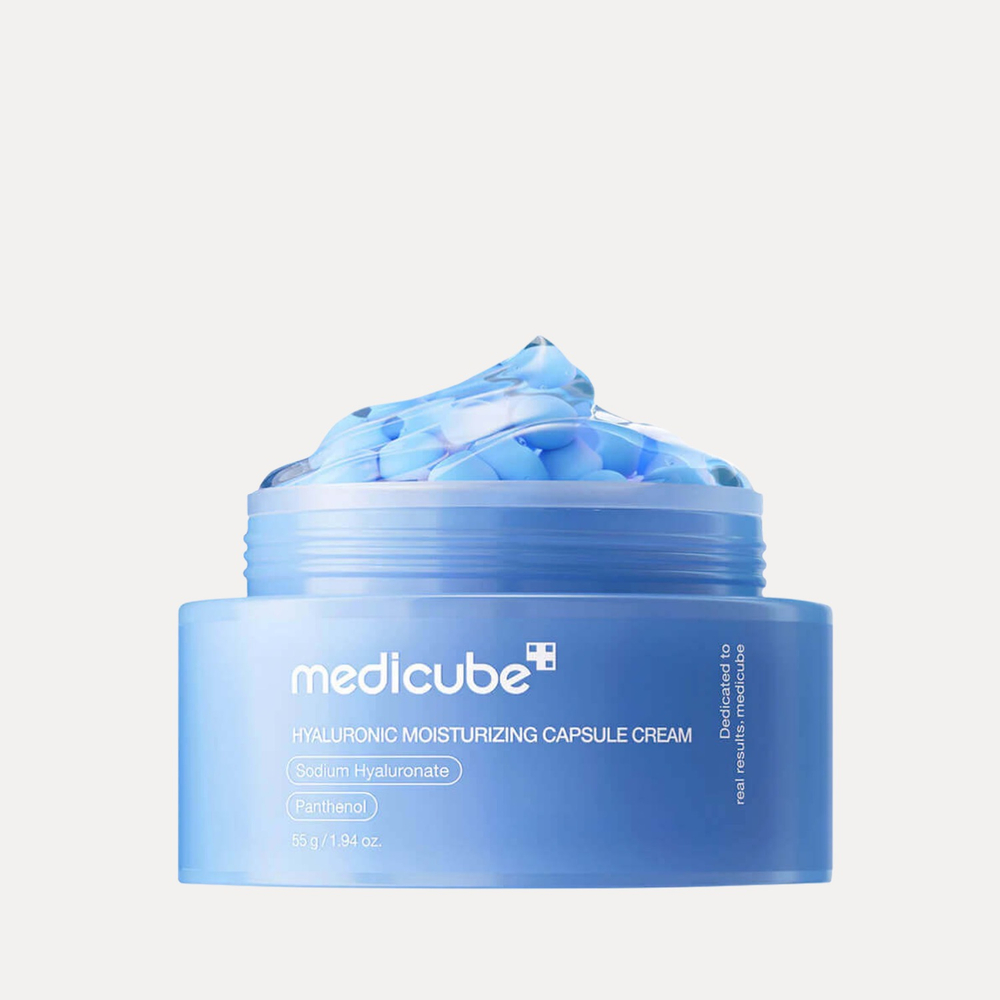 MEDICUBE Увлажняющий капсульный крем с пантенолом Hyaluronic Moisturizing Capsule Cream (55 мл)