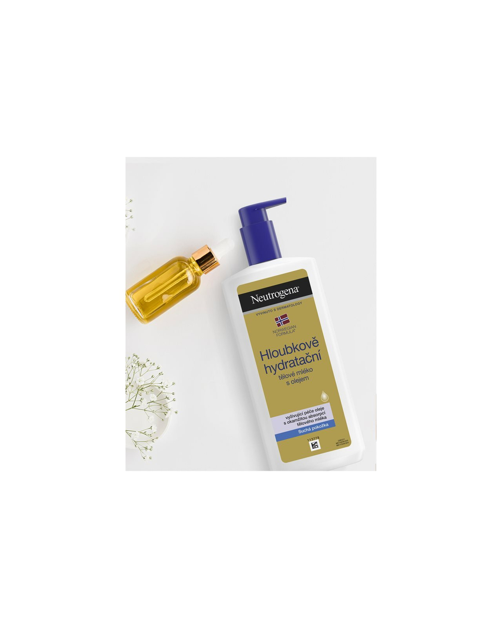 Neutrogena Norwegian Formula  Deep Moisture - глубоко увлажняющий крем с маслом /   400  ml  / GTIN 3574660653151