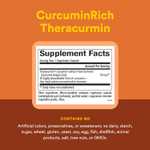 Natural Factors, CurcuminRich, Theracurmin, куркумин, 30 мг, 30 вегетарианских капсул