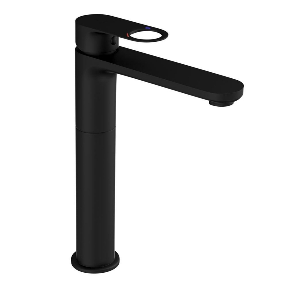 Jaquar, Смеситель для раковины Ornamix Prime, 1-рычаж., Черный матовый ORP-BLM-10005BPM