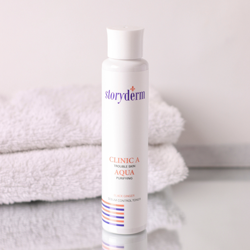 Storyderm Clinic A Aqua очищающий тонер для проблемной кожи
